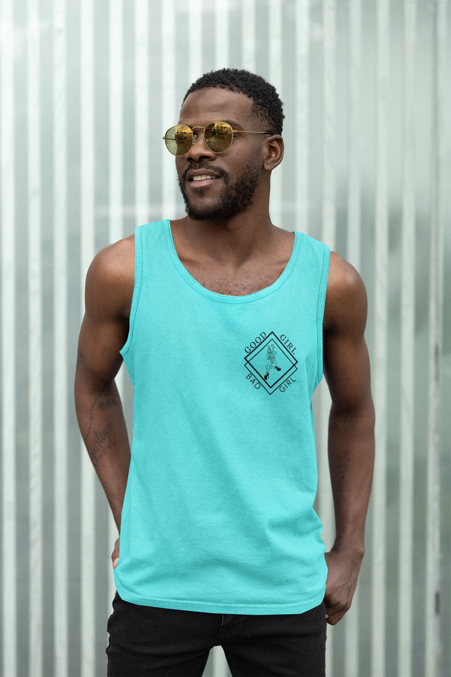 Good Girl Bad Girl Logo - Unisex Tank Top