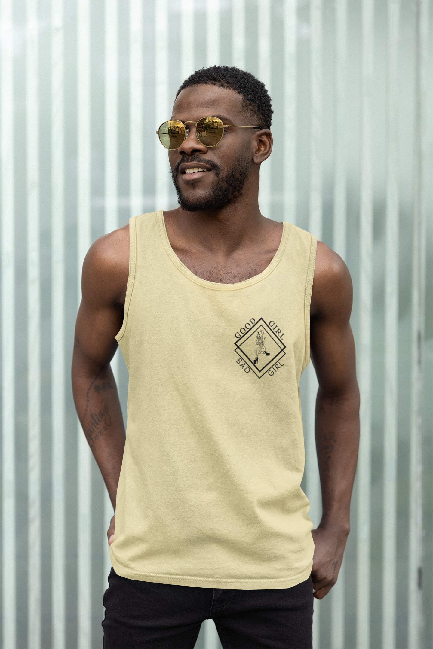 Good Girl Bad Girl Logo - Unisex Tank Top