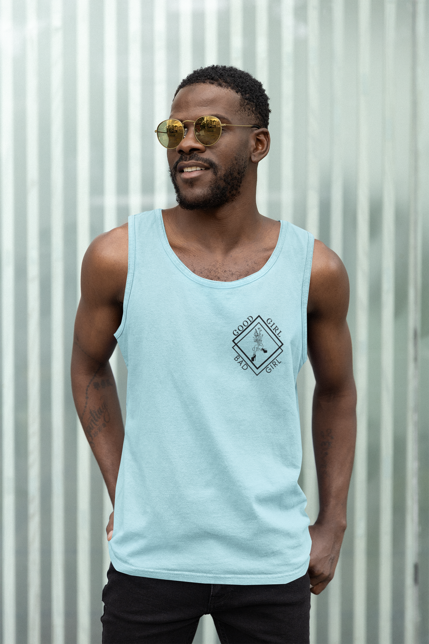 Good Girl Bad Girl Logo - Unisex Tank Top