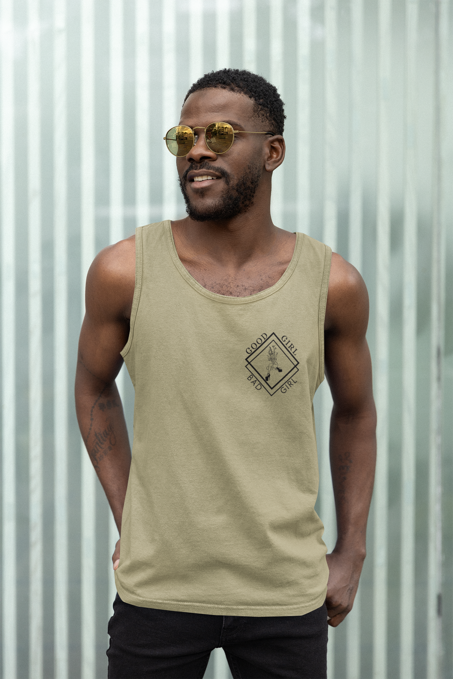 Good Girl Bad Girl Logo - Unisex Tank Top