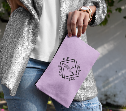 Good Girl Bad Girl Logo Accessory Pouch