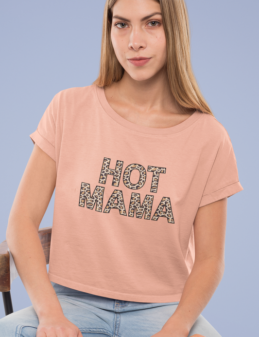 "Hot Mama" Premium Crop Top