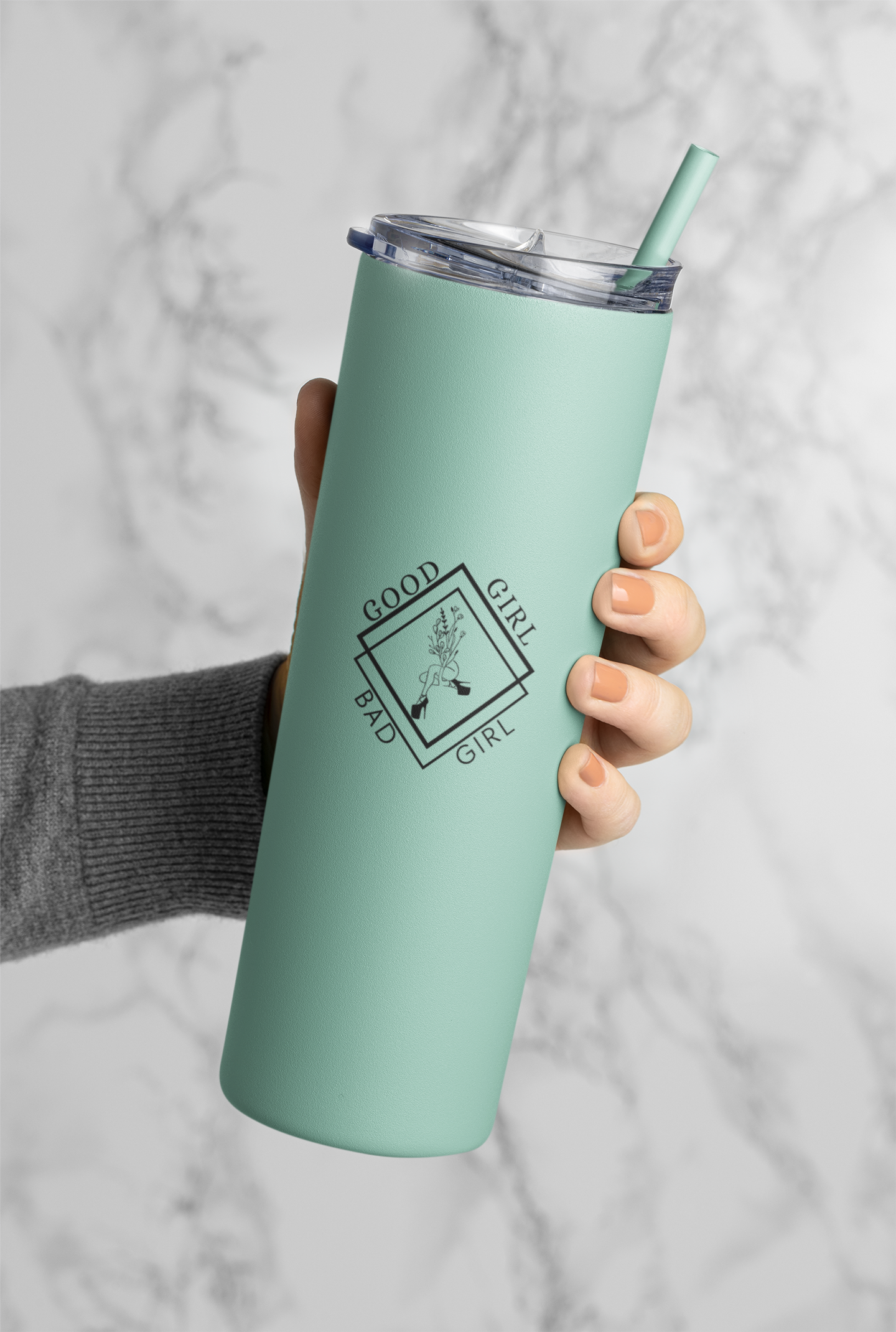 Good Girl Bad Girl Logo 20oz Tumbler