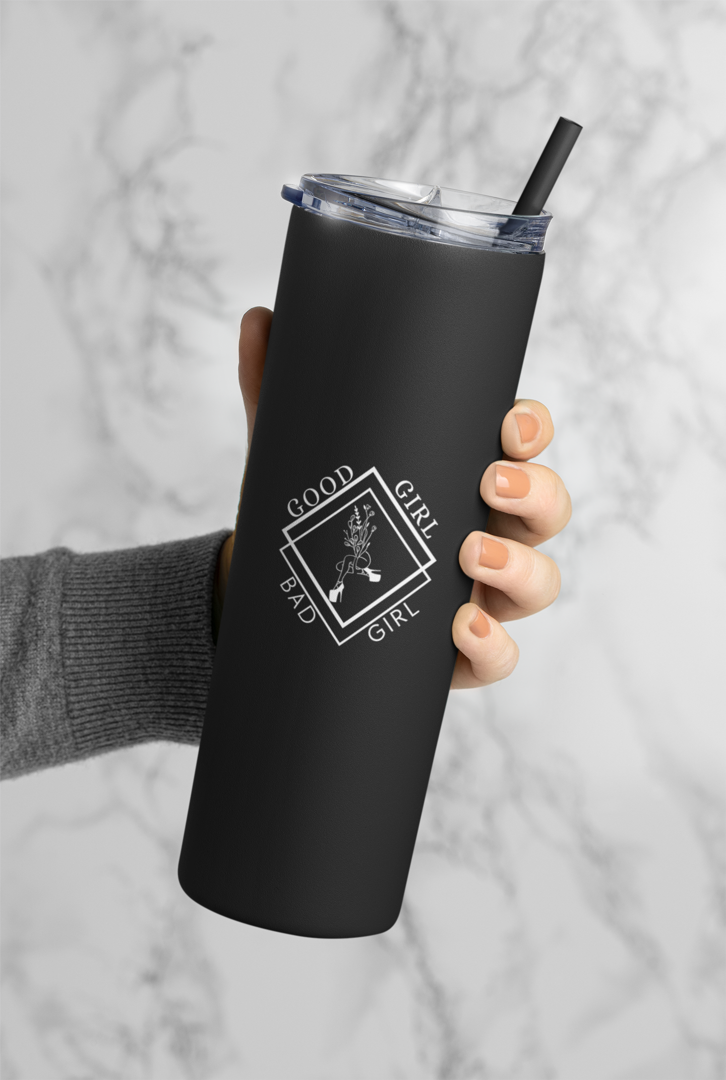 Good Girl Bad Girl Logo 20oz Tumbler