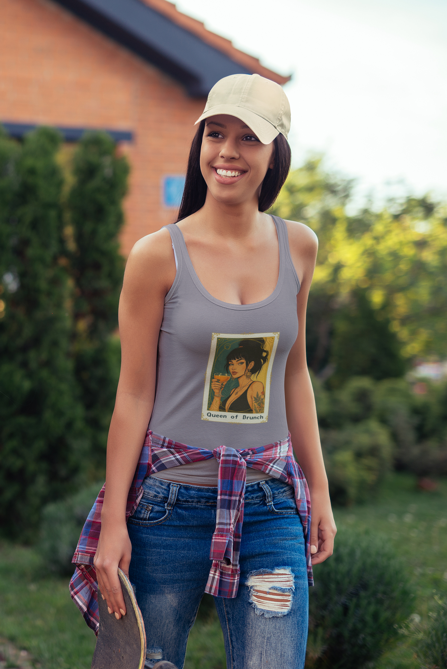 "Queen of Brunch" Tank Top
