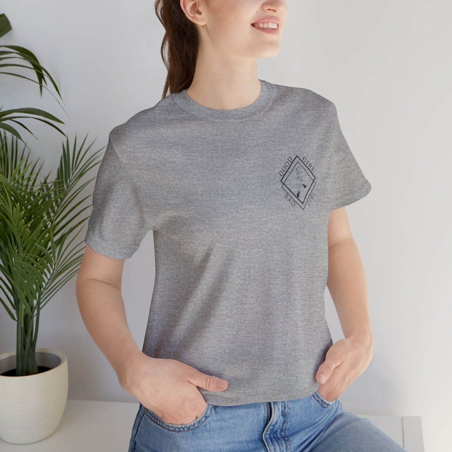 Good Girl Bad Girl Logo Unisex Tee