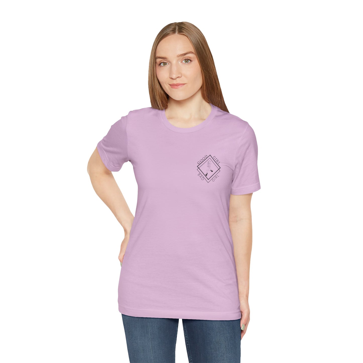 Good Girl Bad Girl Logo Unisex Tee