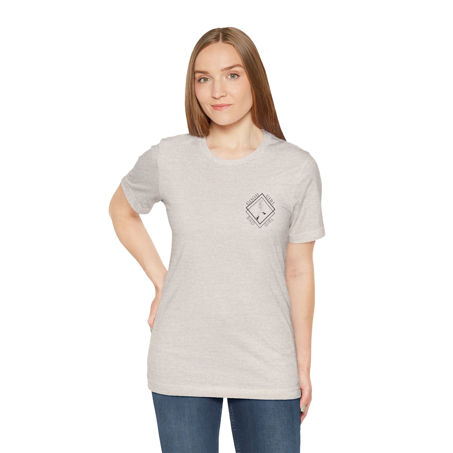 Good Girl Bad Girl Logo Unisex Tee