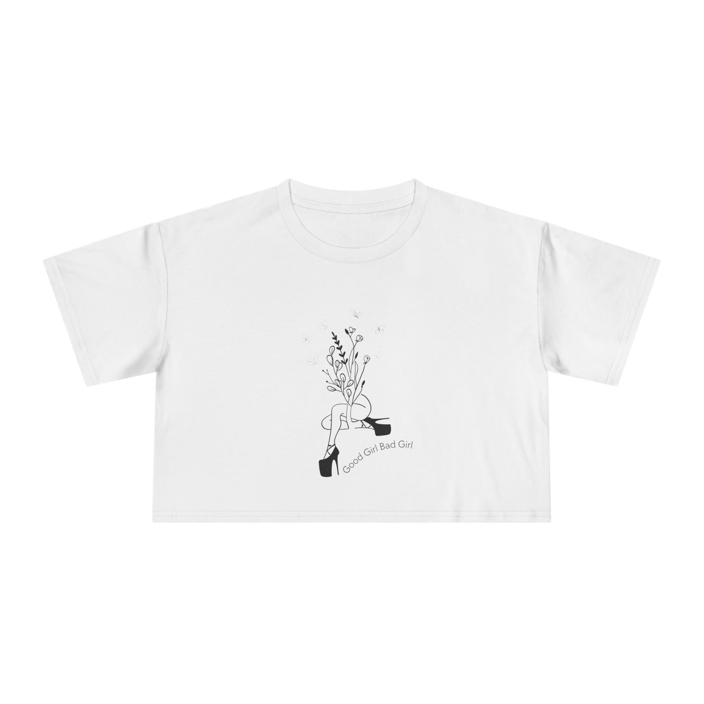 Good Girl Bad Girl Premium Crop Top