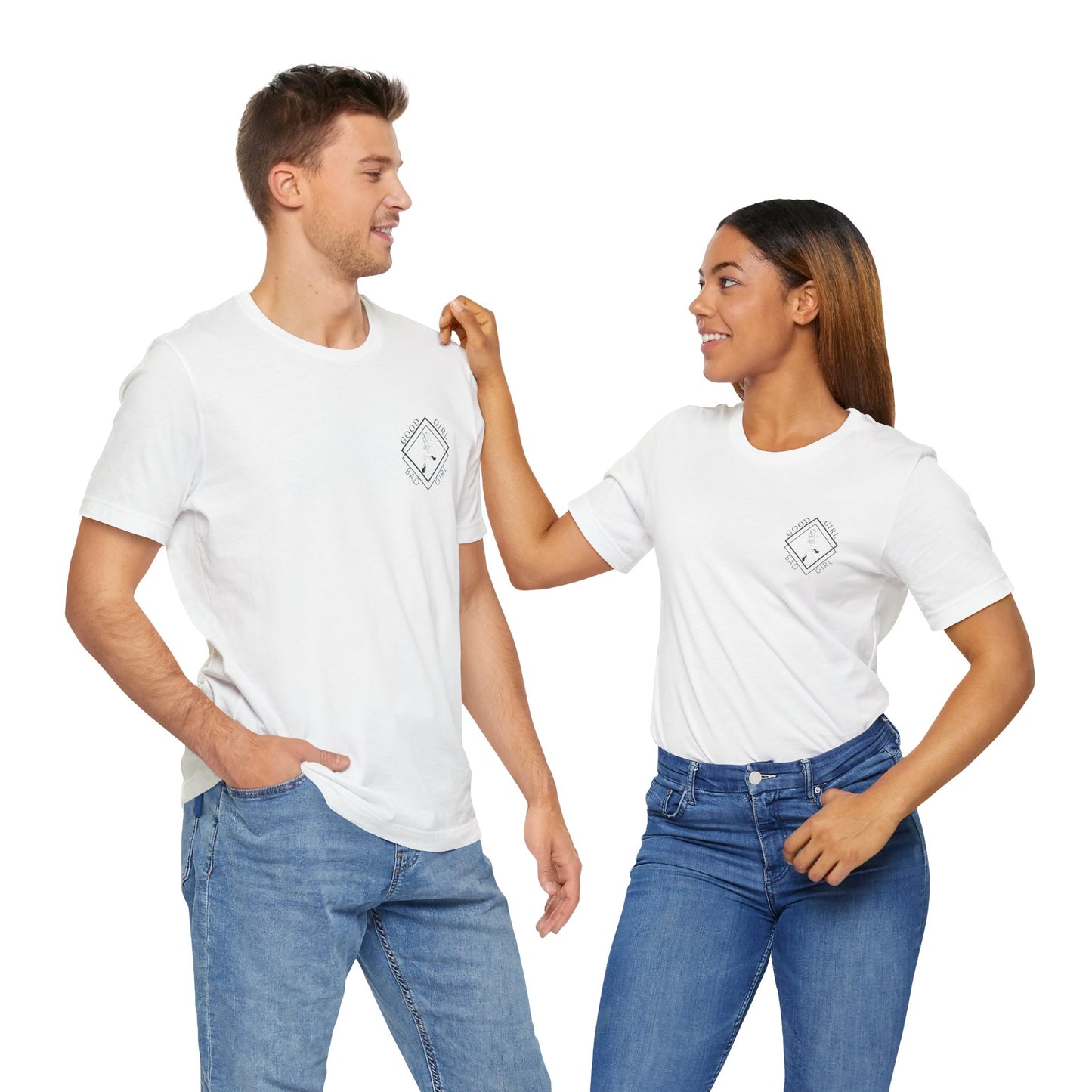 Good Girl Bad Girl Logo Unisex Tee