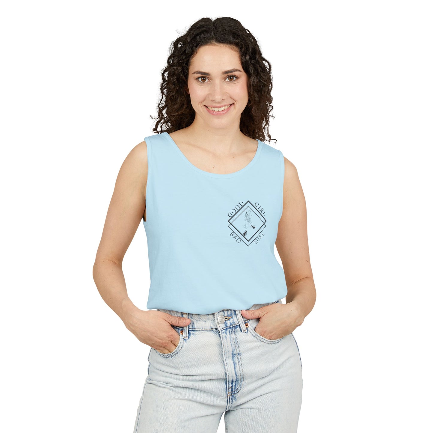Good Girl Bad Girl Logo - Unisex Tank Top
