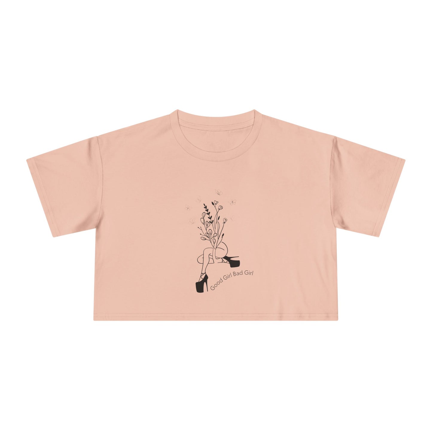 Good Girl Bad Girl Premium Crop Top