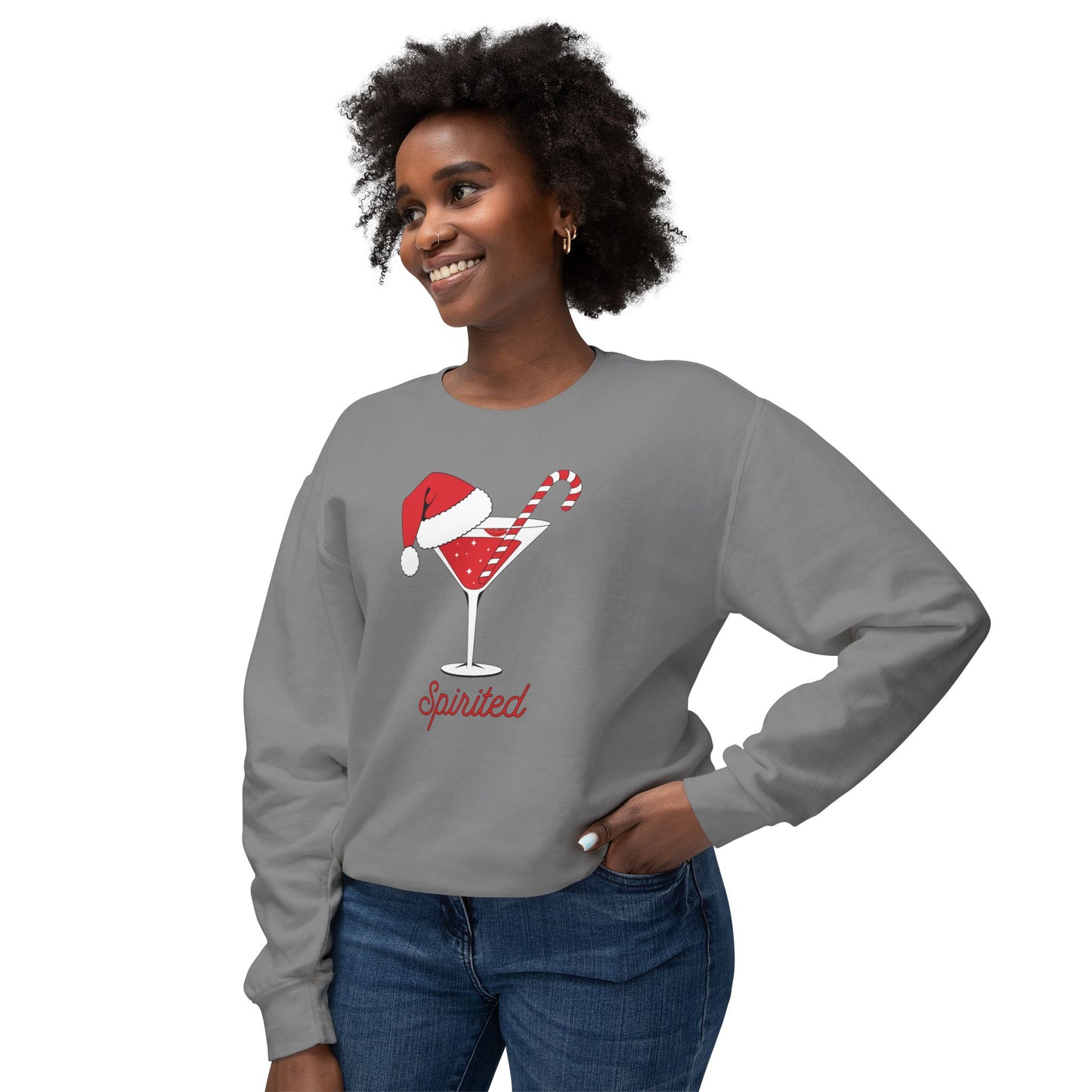 "Spirited" - Festive Sweatshirt