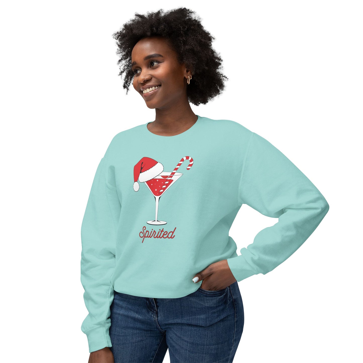 "Spirited" - Festive Sweatshirt
