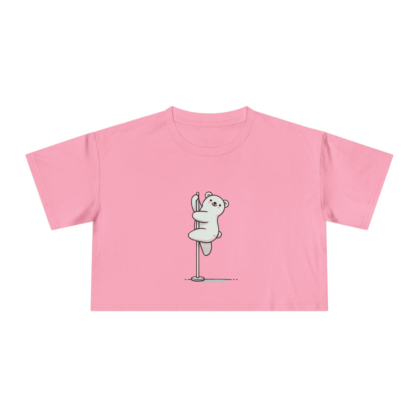 Dancing Polar Bear Premium Crop Top