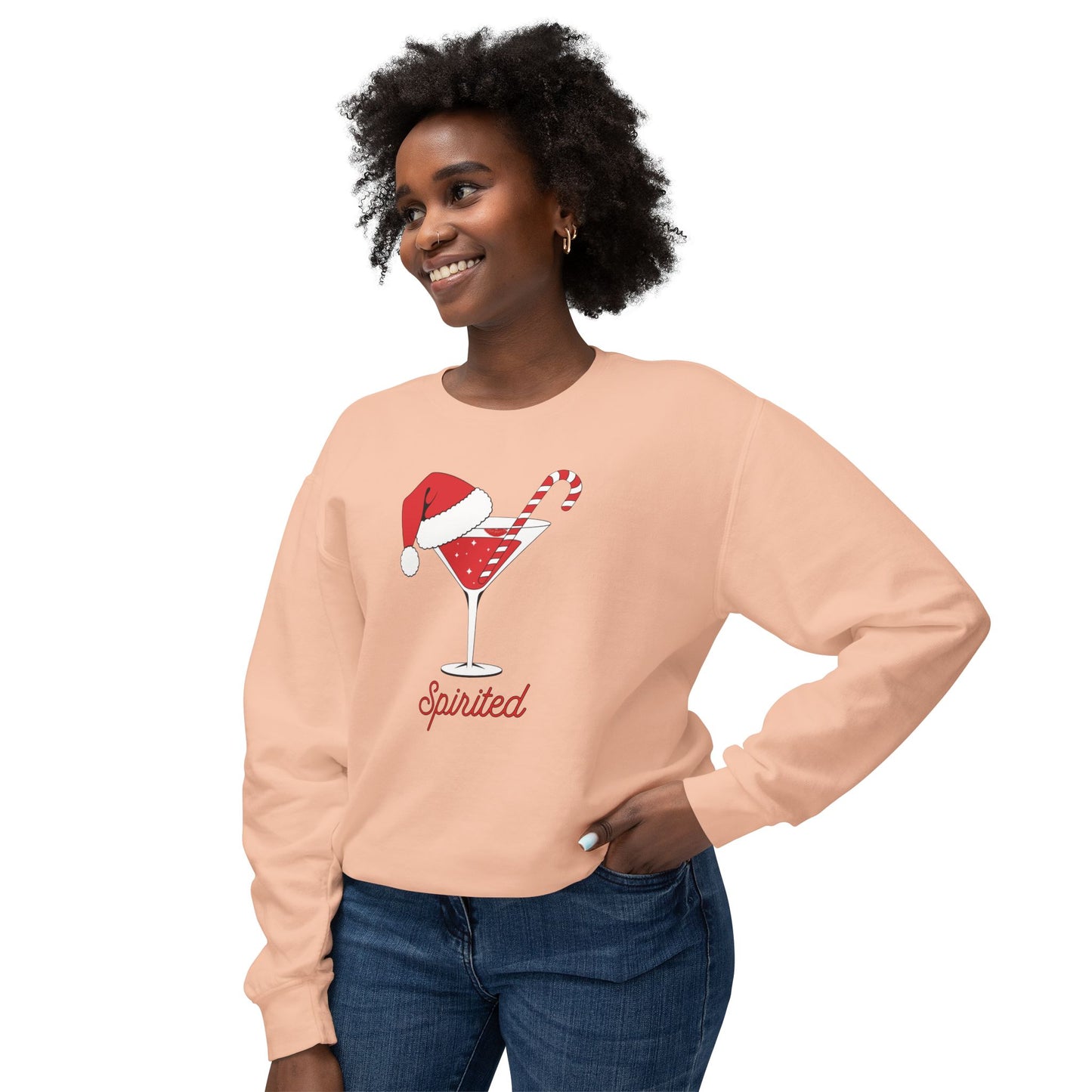 "Spirited" - Festive Sweatshirt