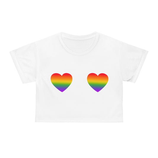 Pride Pasties Fitted Crop Top