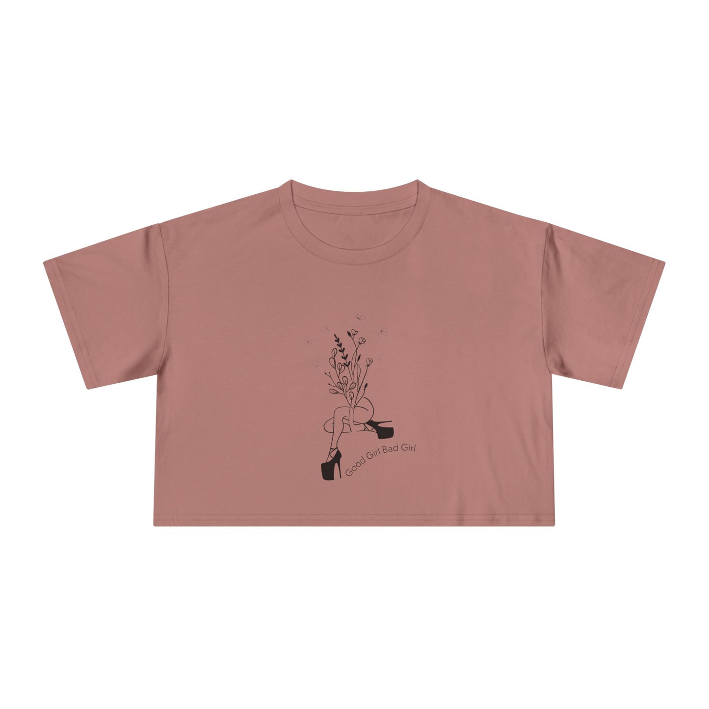 Good Girl Bad Girl Premium Crop Top