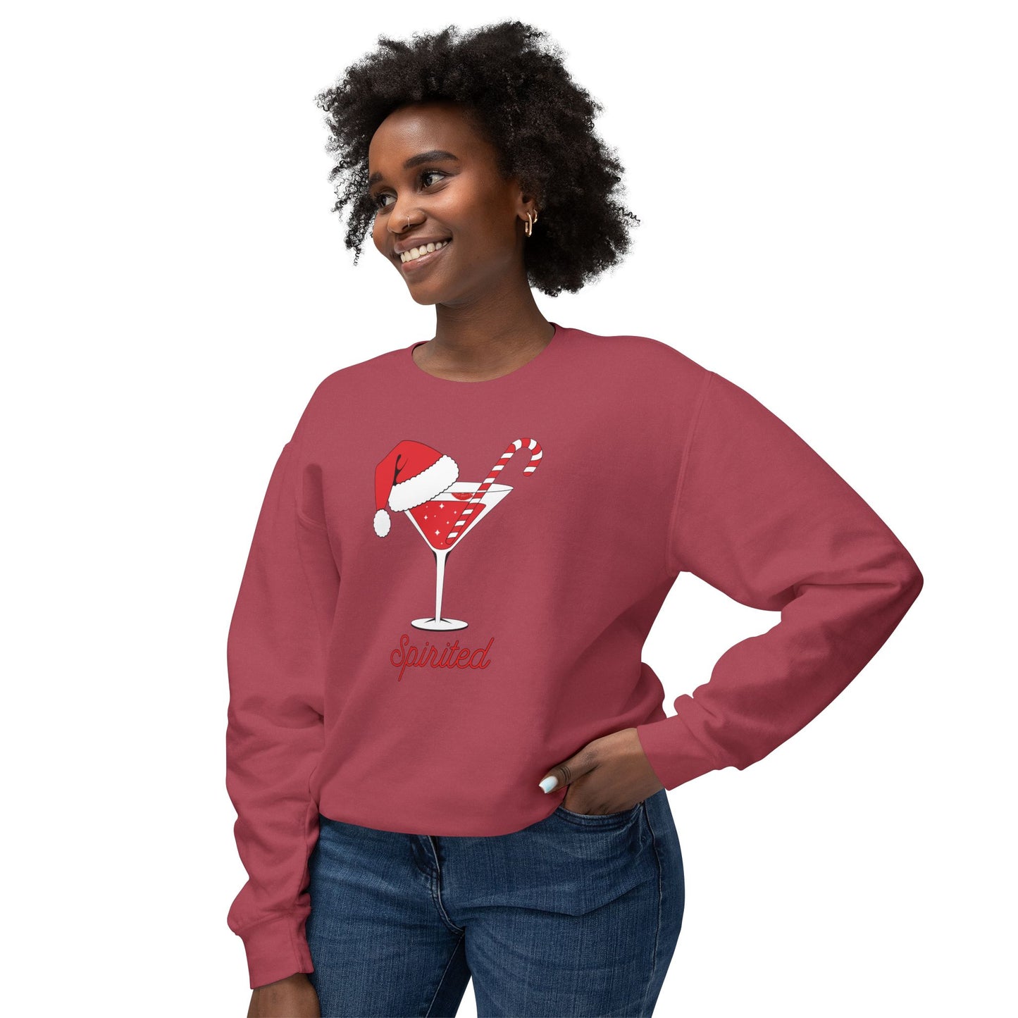 "Spirited" - Festive Sweatshirt