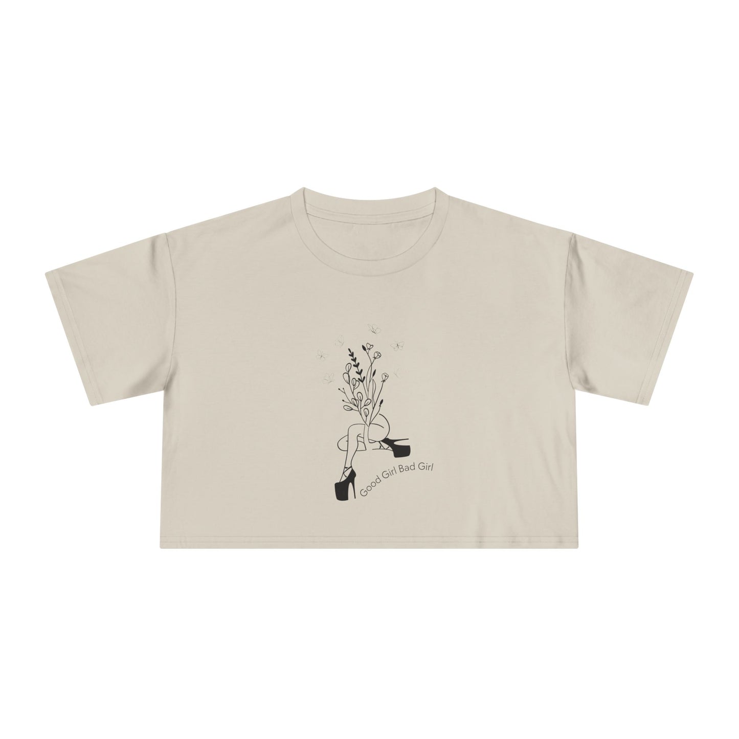 Good Girl Bad Girl Premium Crop Top
