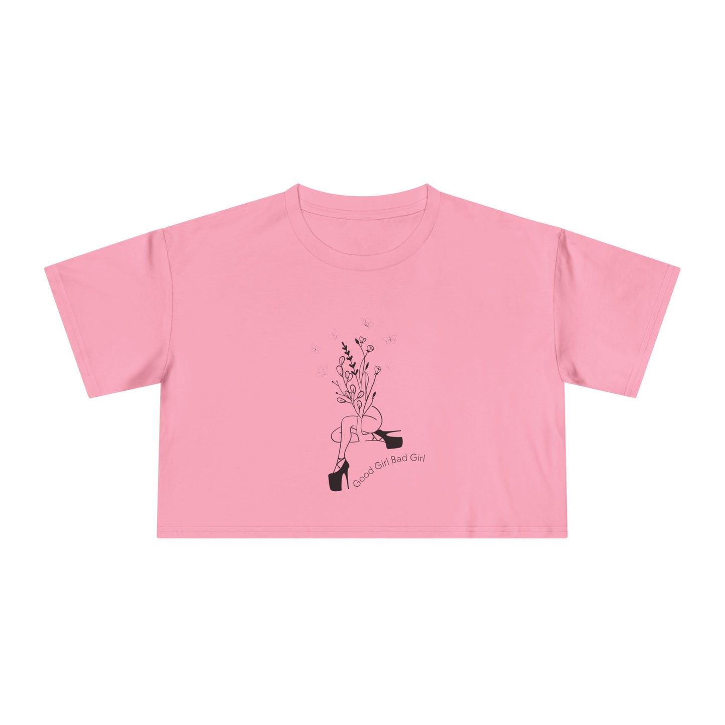 Good Girl Bad Girl Premium Crop Top