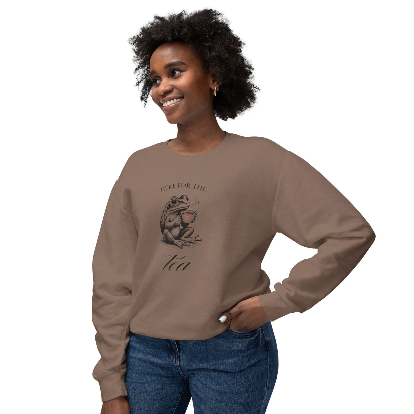"Here for the Tea" Sweatshirt