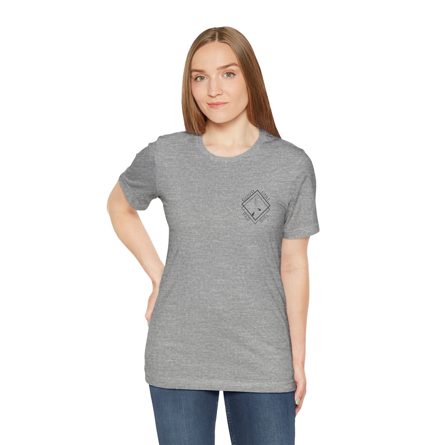 Good Girl Bad Girl Logo Unisex Tee